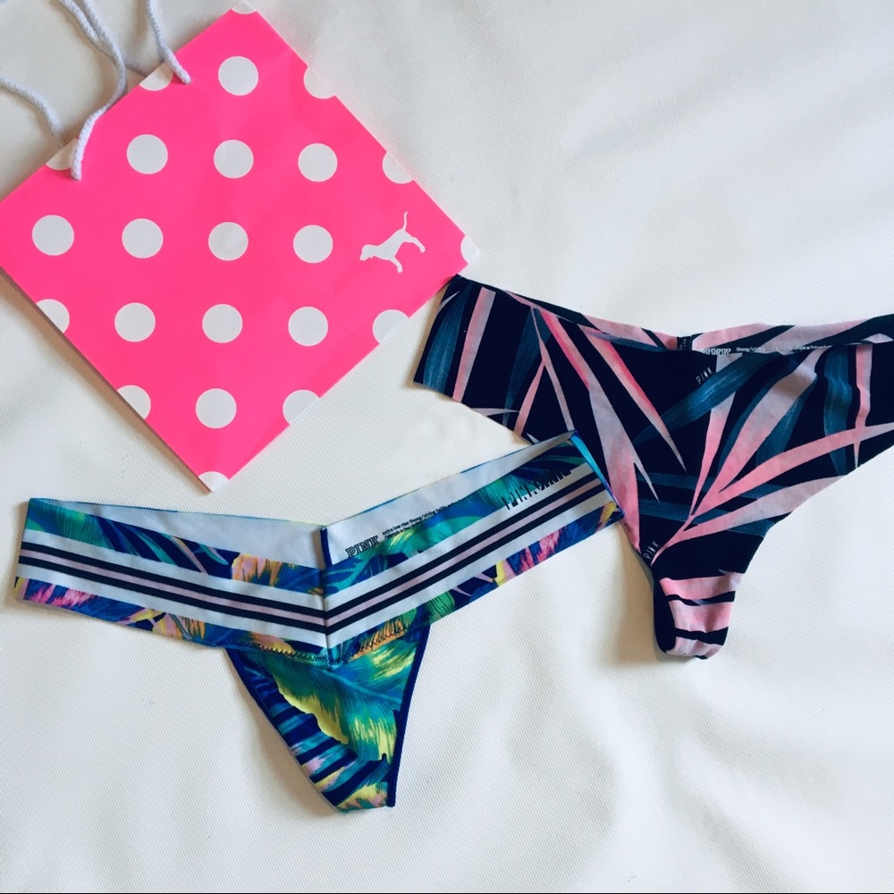 VS PINK Seamless Thong Bundle